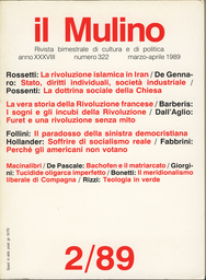 Copertina del fascicolo dell'articolo François Furet: la rivoluzione senza mito