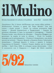 Copertina del fascicolo dell'articolo La cultura economica degli italiani