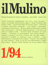 Copertina del fascicolo dell'articolo Italia arretrata, Europa moderna