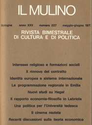 Copertina del fascicolo dell'articolo Emilia-Romagna: programmazione regionale, anno zero; politica dell'intesa, progressi