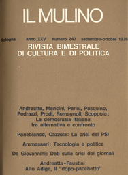 Copertina del fascicolo dell'articolo Dati di una crisi: i quotidiani italiani